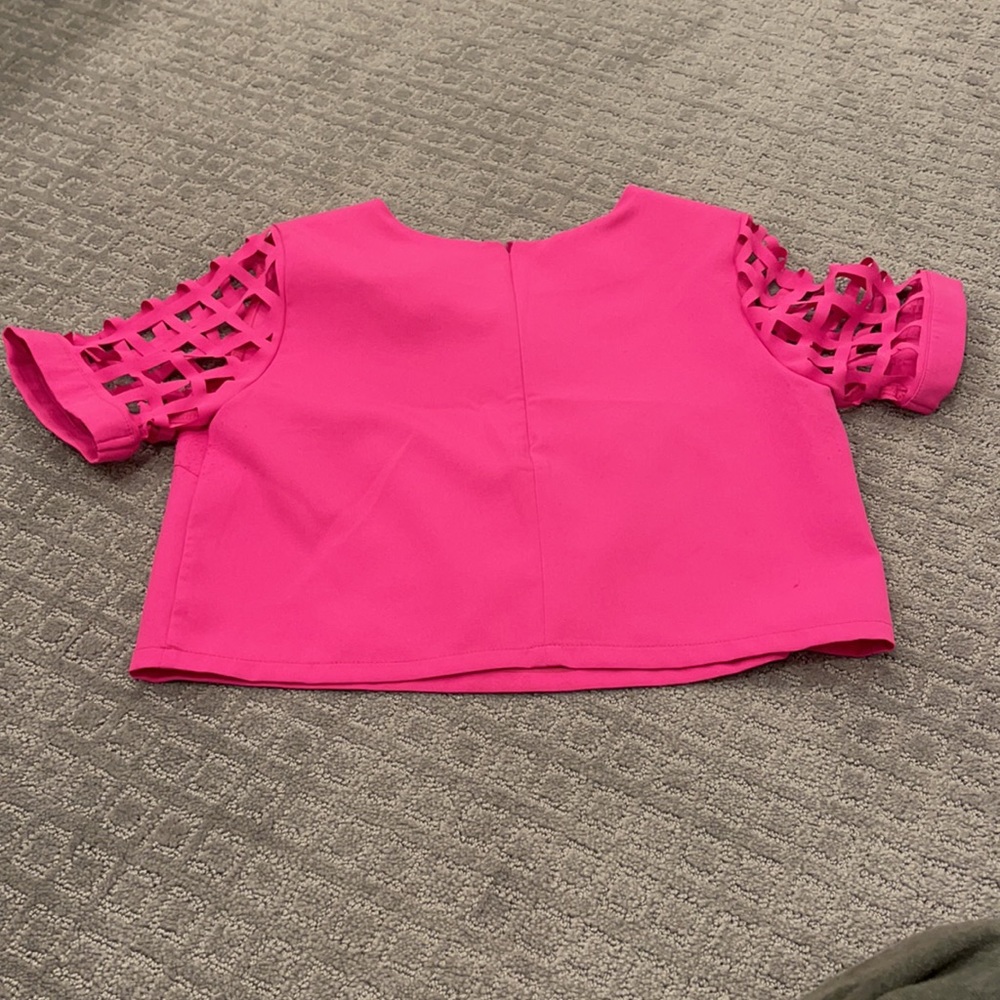 Pink Crop Top - Picture 4 of 4